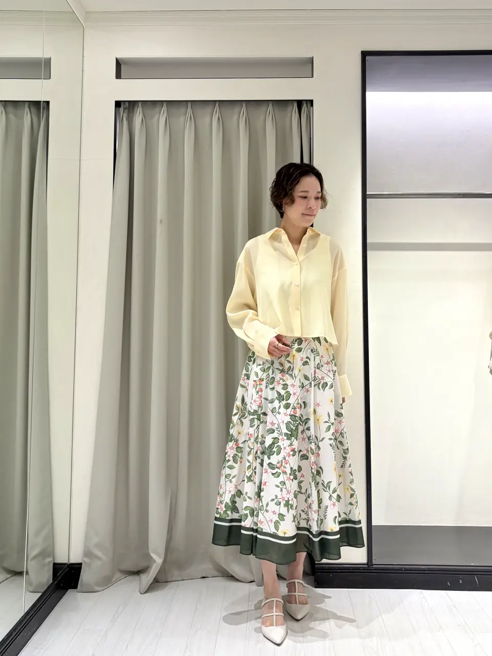 GRACE CONTINENTAL 亀田 未希 コーディネート画像