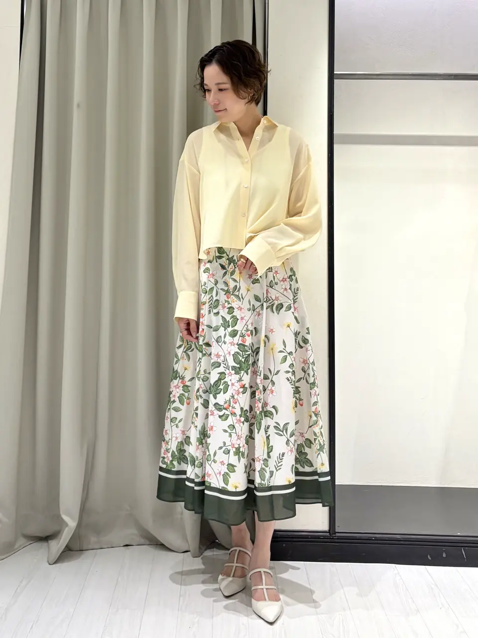 GRACE CONTINENTAL 亀田 未希 コーディネート画像