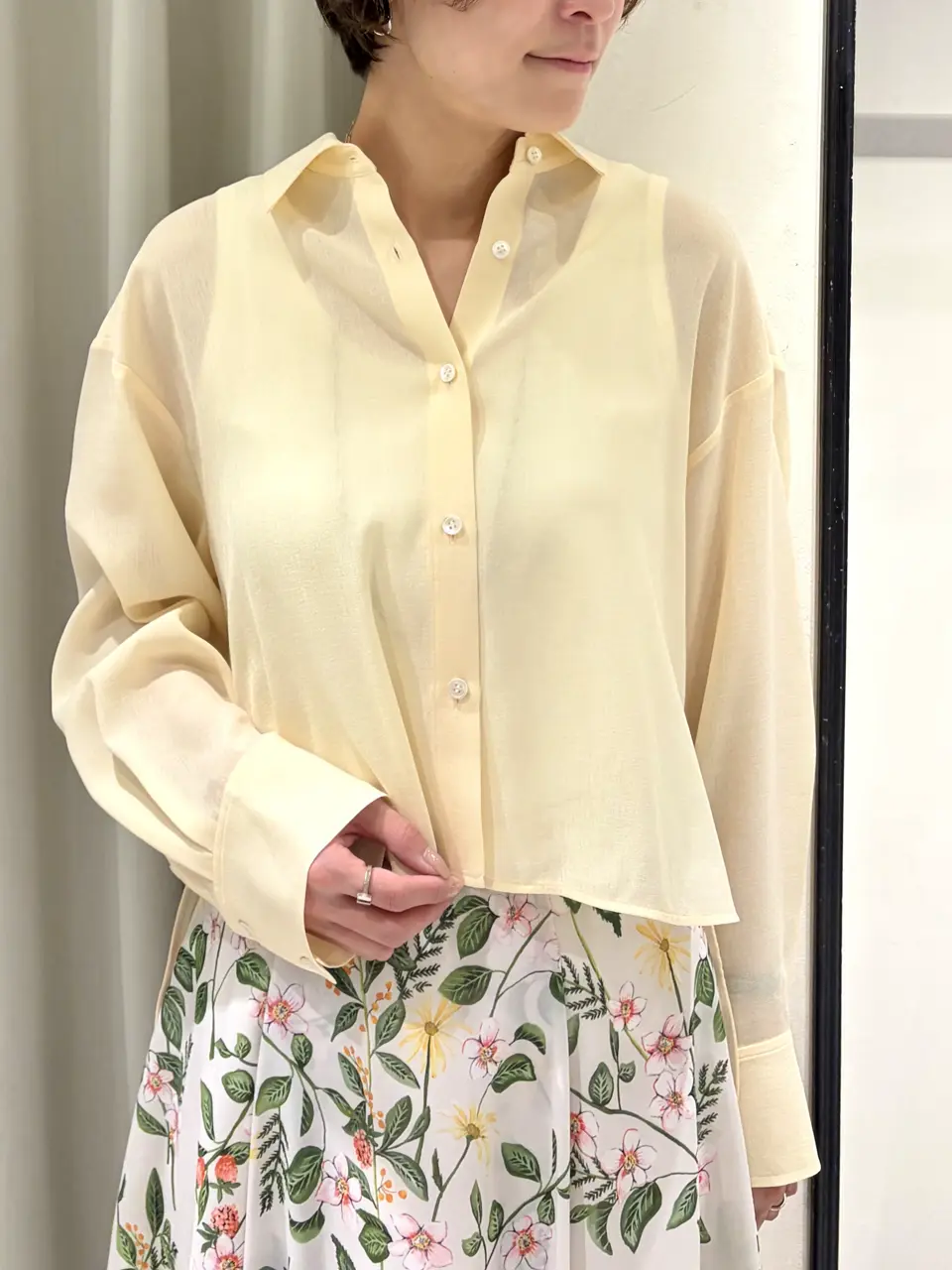 GRACE CONTINENTAL 亀田 未希 コーディネート画像