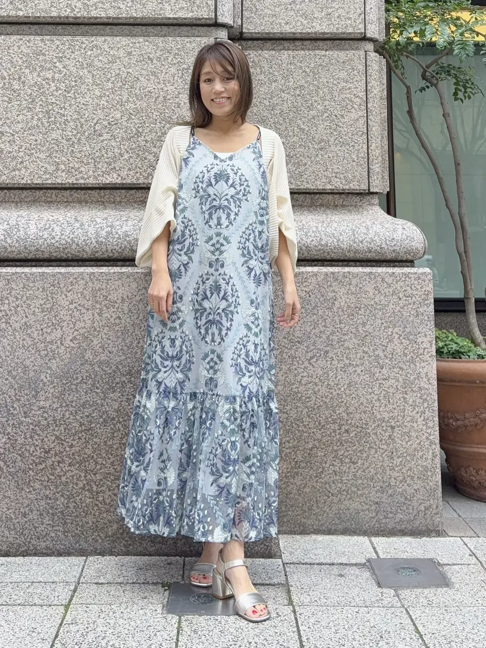 GRACE CONTINENTAL yukimi yonee コーディネート画像