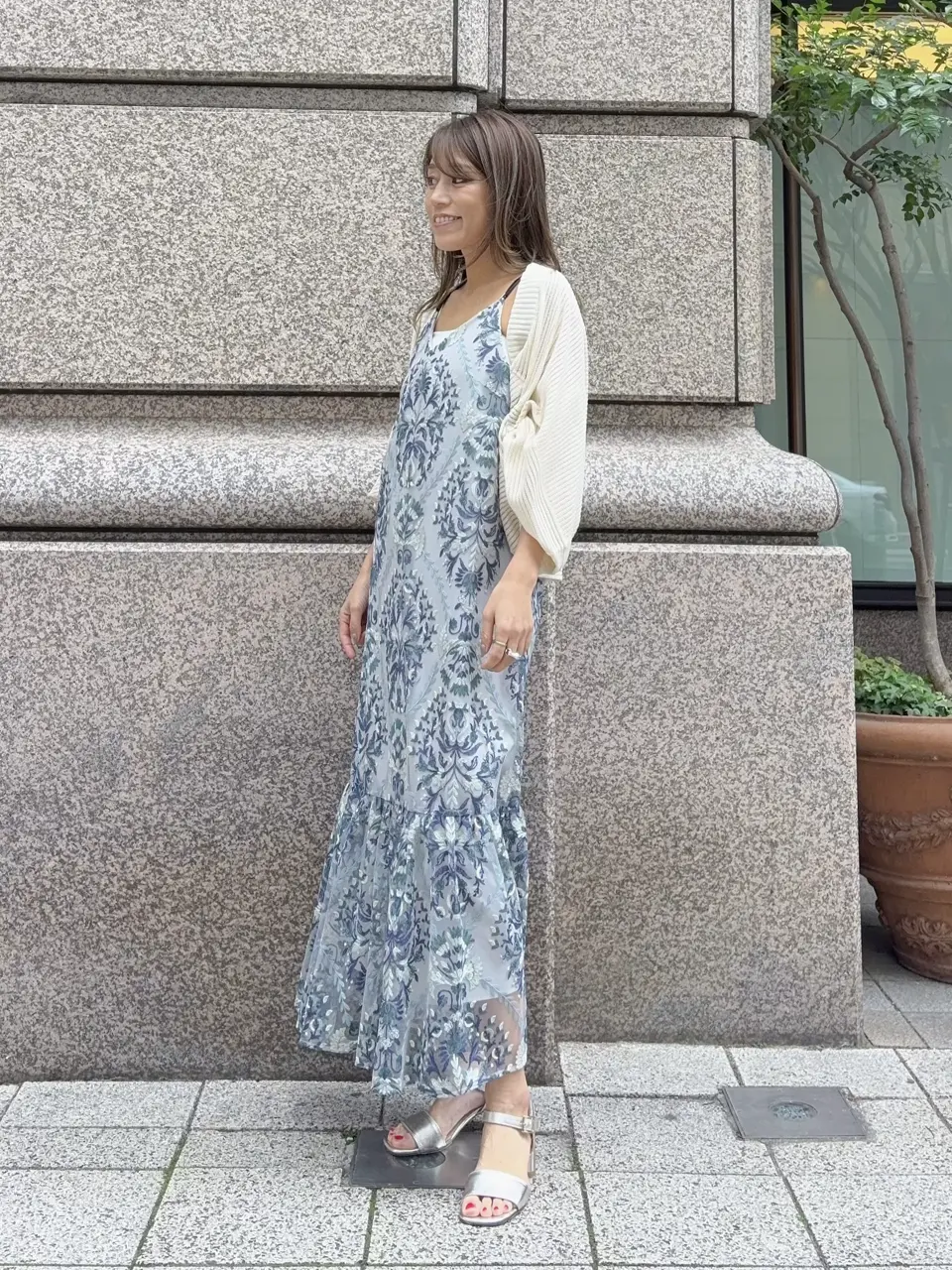 GRACE CONTINENTAL yukimi yonee コーディネート画像