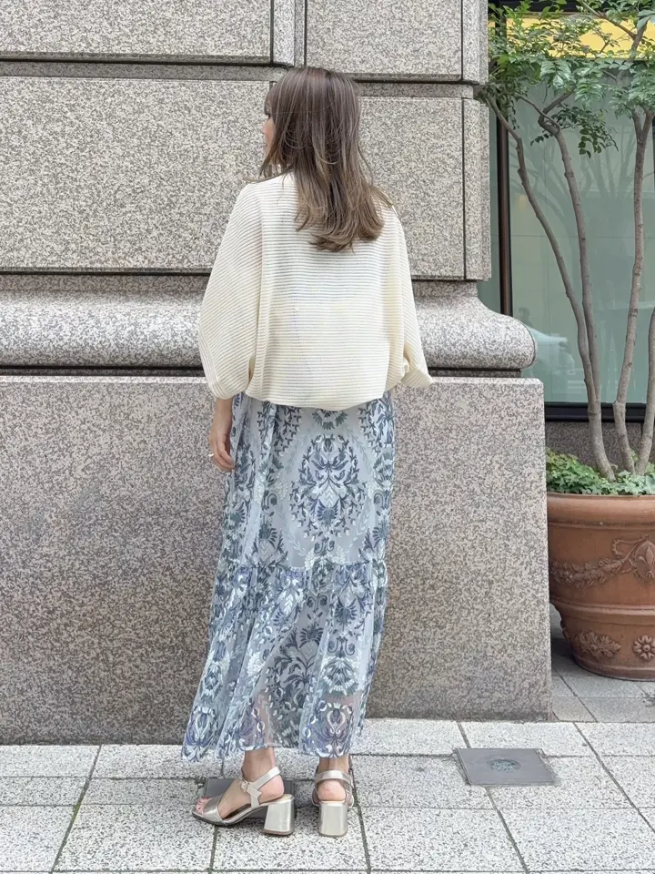 GRACE CONTINENTAL yukimi yonee コーディネート画像