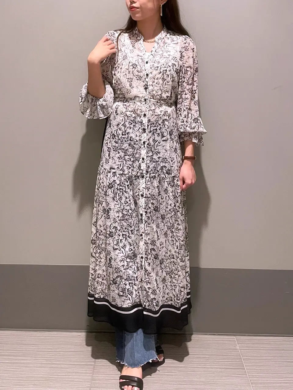 GRACE CONTINENTAL 細川　もなみ コーディネート画像