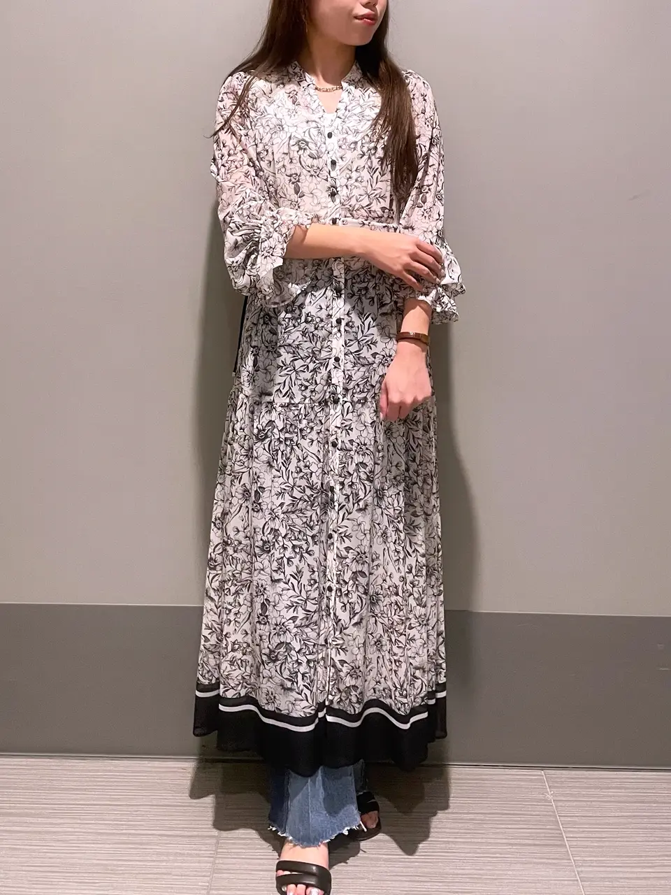 GRACE CONTINENTAL 細川　もなみ コーディネート画像