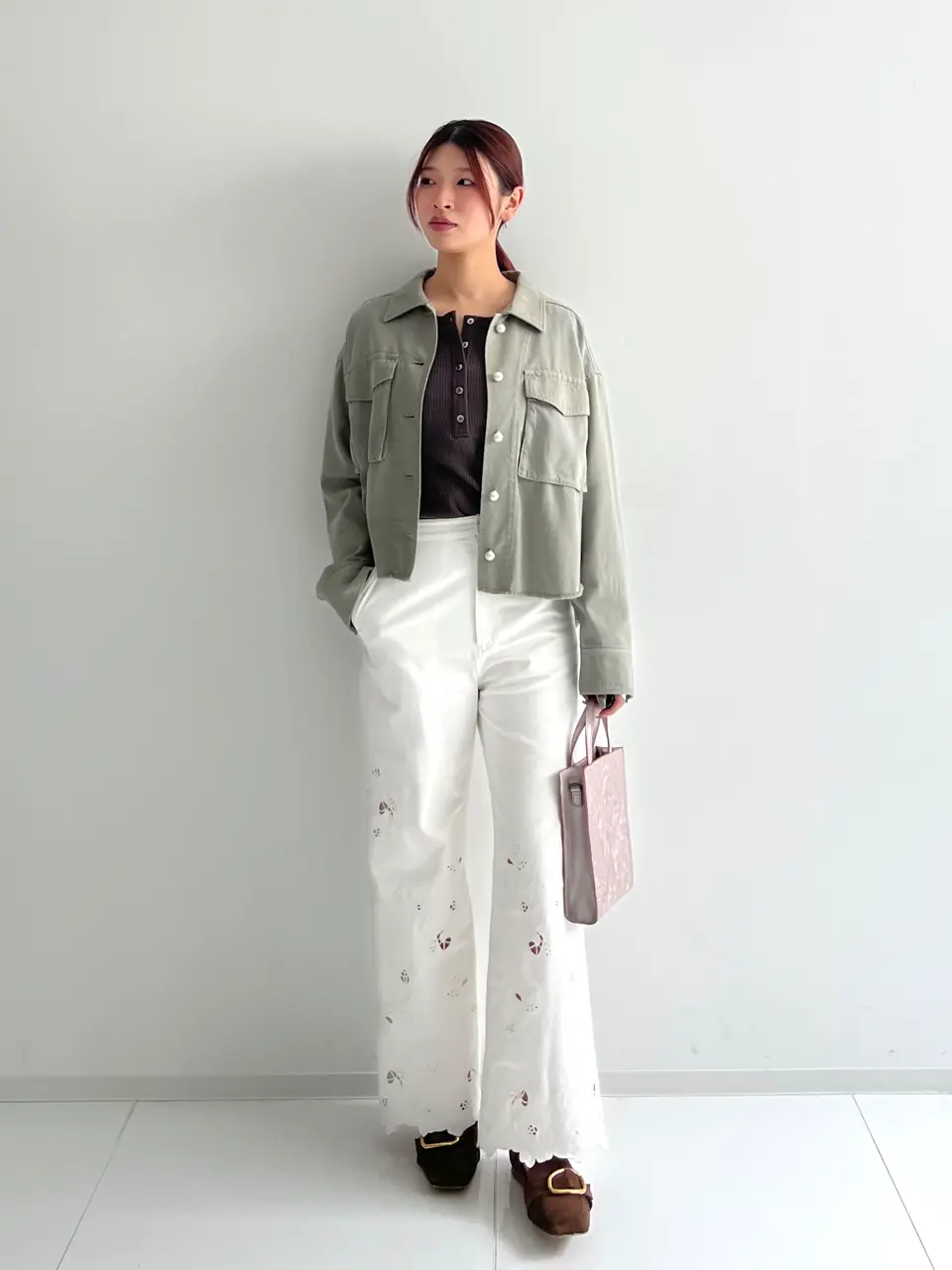 GRACE CONTINENTAL NORIA コーディネート画像