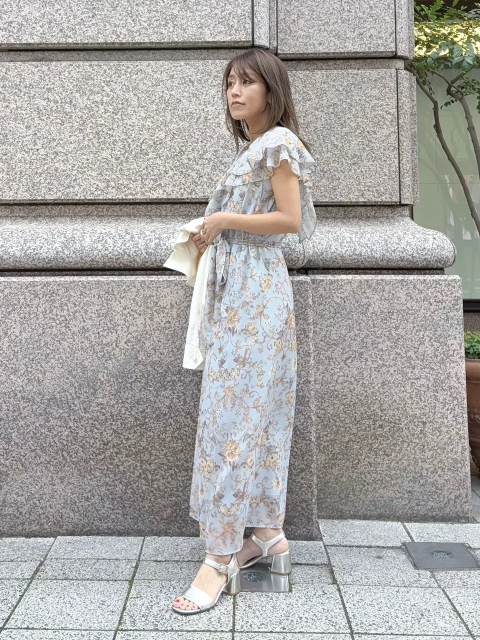 GRACE CONTINENTAL yukimi yonee コーディネート画像