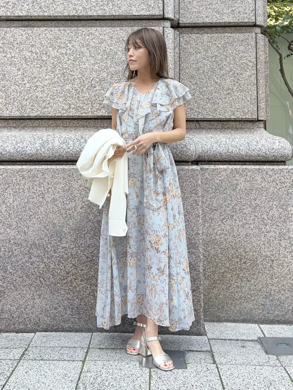 GRACE CONTINENTAL yukimi yonee コーディネート画像