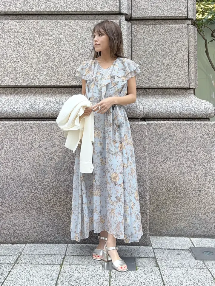 GRACE CONTINENTAL yukimi yonee コーディネート画像