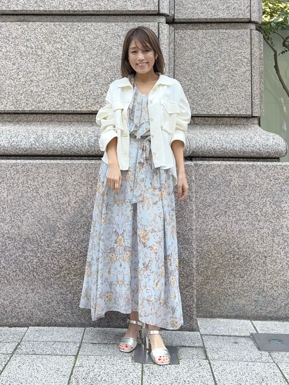 GRACE CONTINENTAL yukimi yonee コーディネート画像