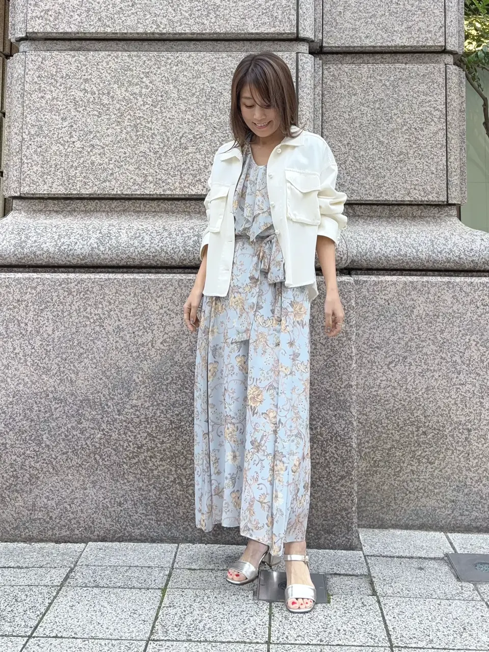 GRACE CONTINENTAL yukimi yonee コーディネート画像