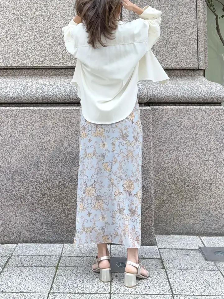 GRACE CONTINENTAL yukimi yonee コーディネート画像