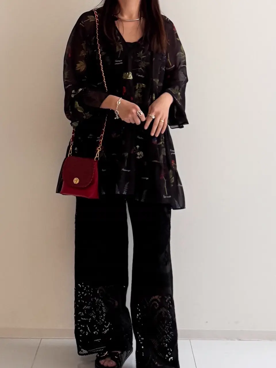 GRACE CONTINENTAL 古川温子 コーディネート画像