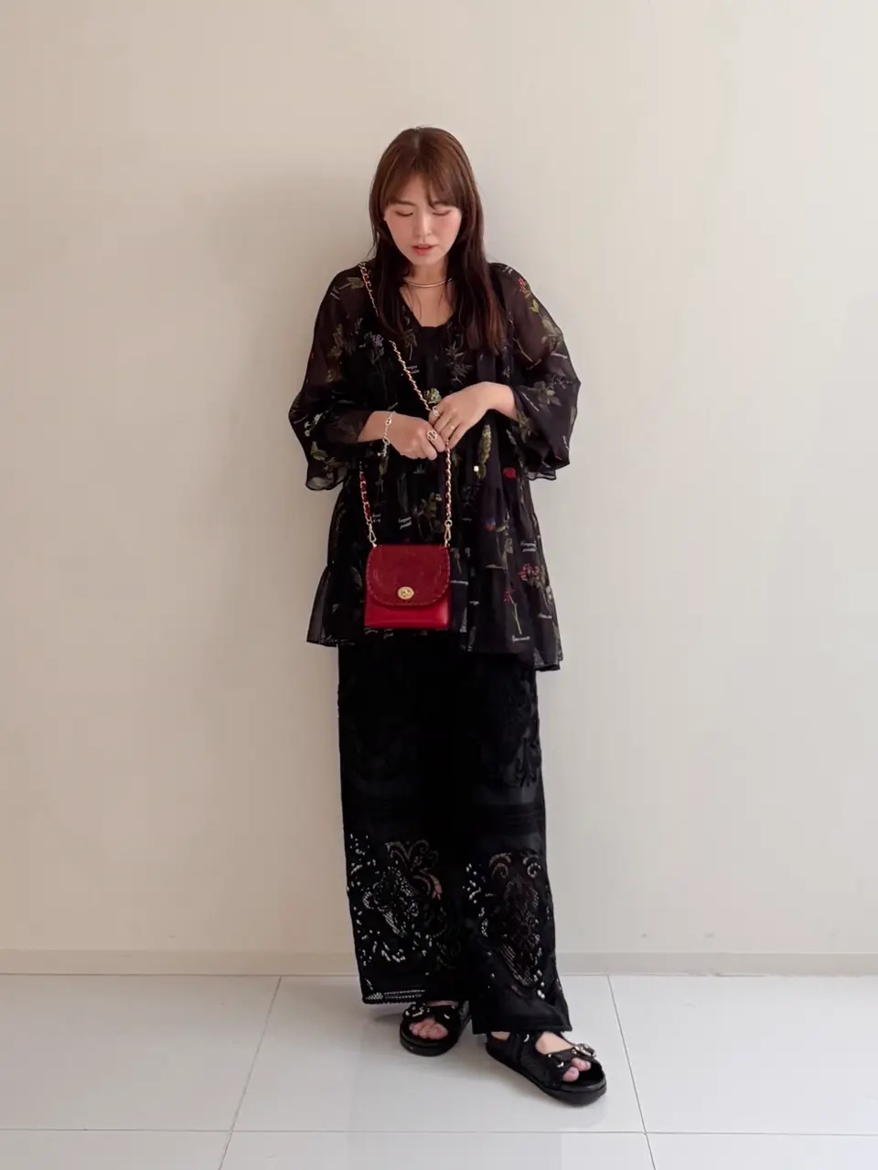 GRACE CONTINENTAL 古川温子 コーディネート画像