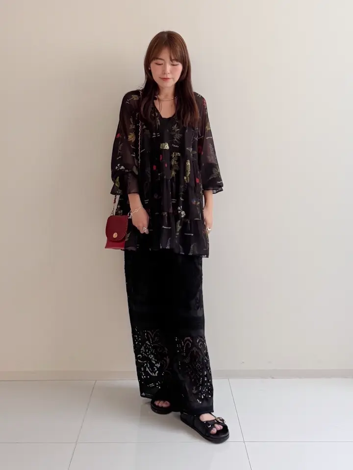 GRACE CONTINENTAL 古川温子 コーディネート画像