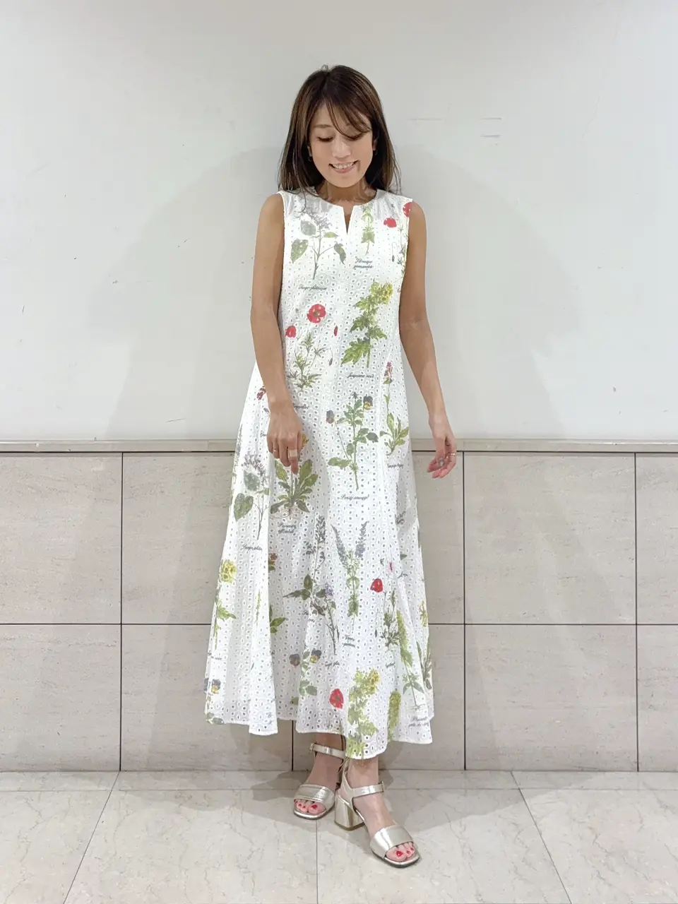 GRACE CONTINENTAL yukimi yonee コーディネート画像