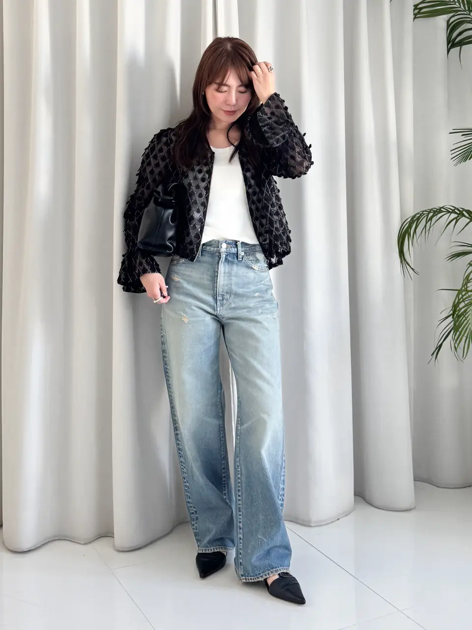  古川温子 コーディネート画像