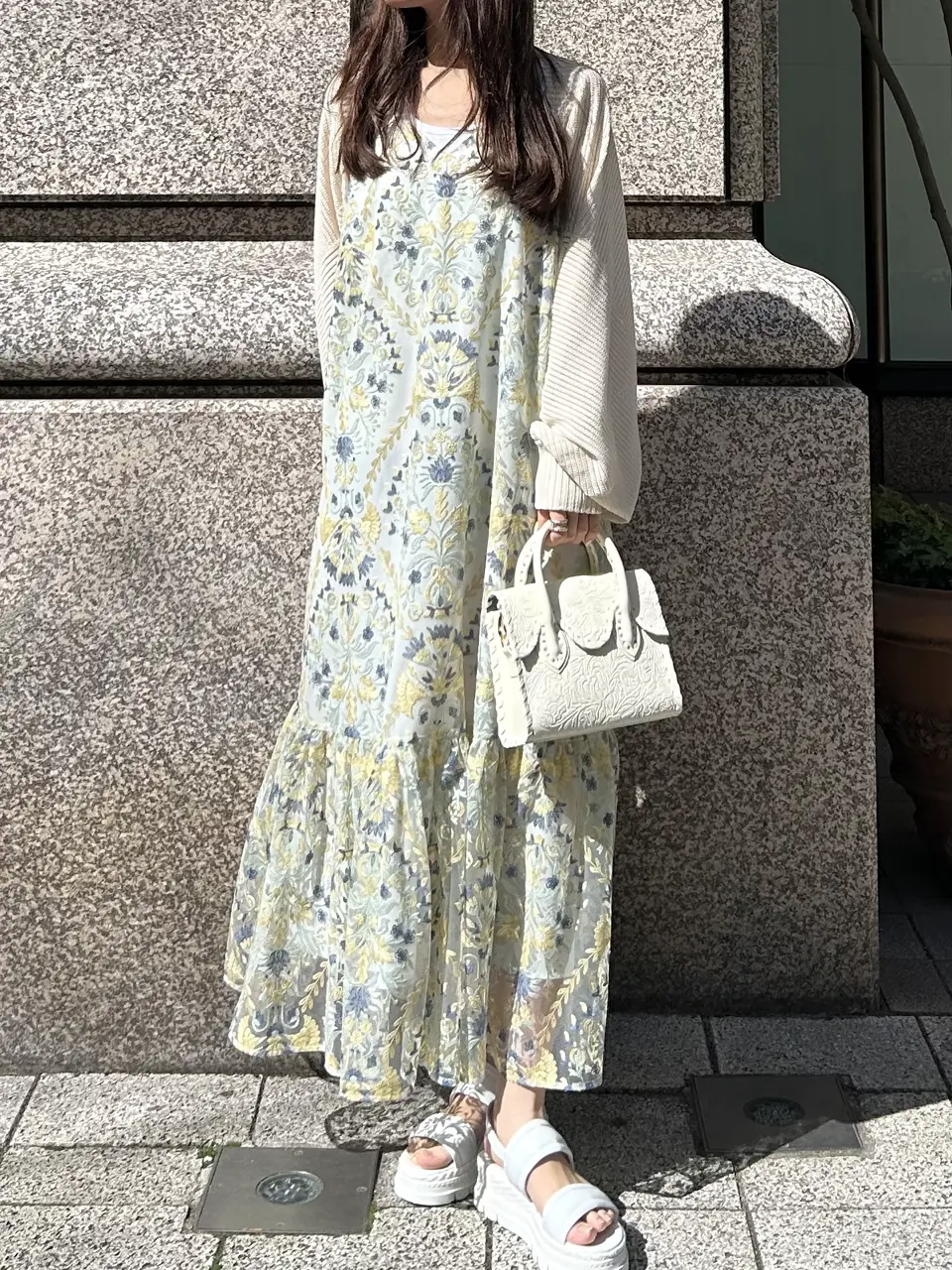 GRACE CONTINENTAL ERINA KATO コーディネート画像