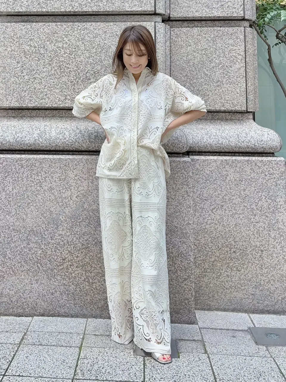 GRACE CONTINENTAL yukimi yonee コーディネート画像