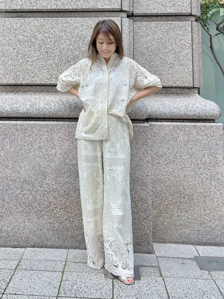 GRACE CONTINENTAL yukimi yonee コーディネート画像