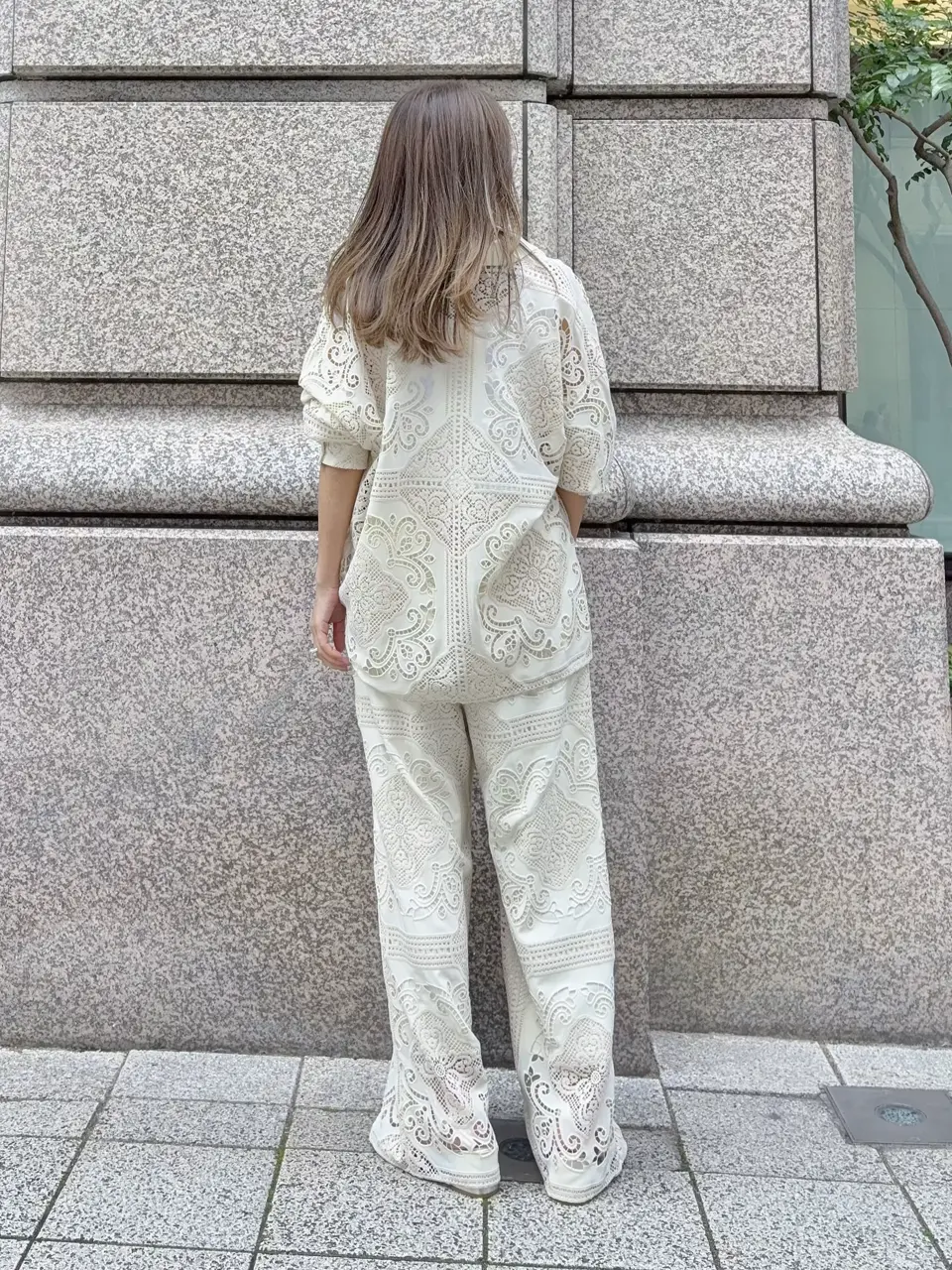 GRACE CONTINENTAL yukimi yonee コーディネート画像