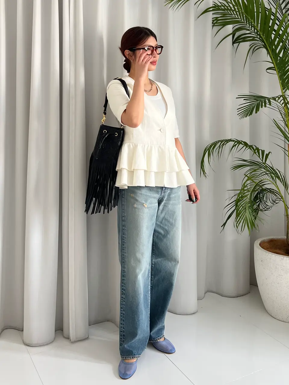 GRACE CONTINENTAL NORIA コーディネート画像