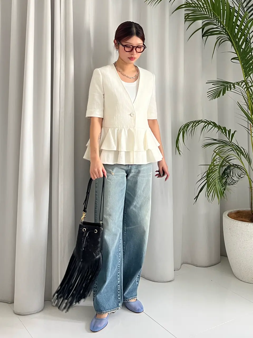 GRACE CONTINENTAL NORIA コーディネート画像