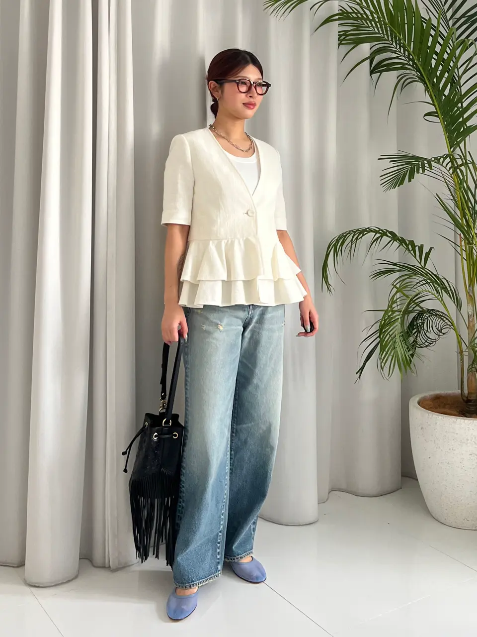 GRACE CONTINENTAL NORIA コーディネート画像