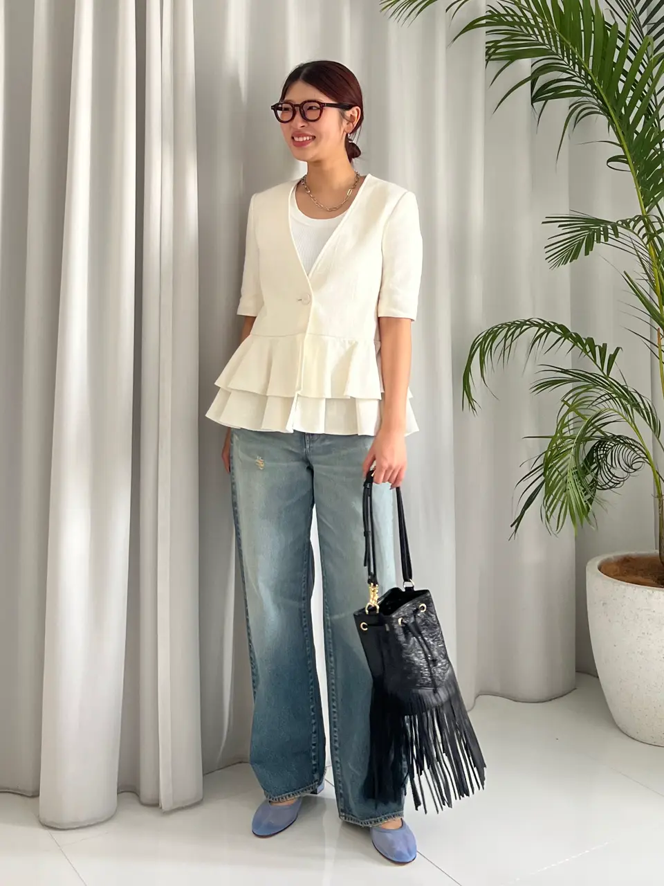 GRACE CONTINENTAL NORIA コーディネート画像