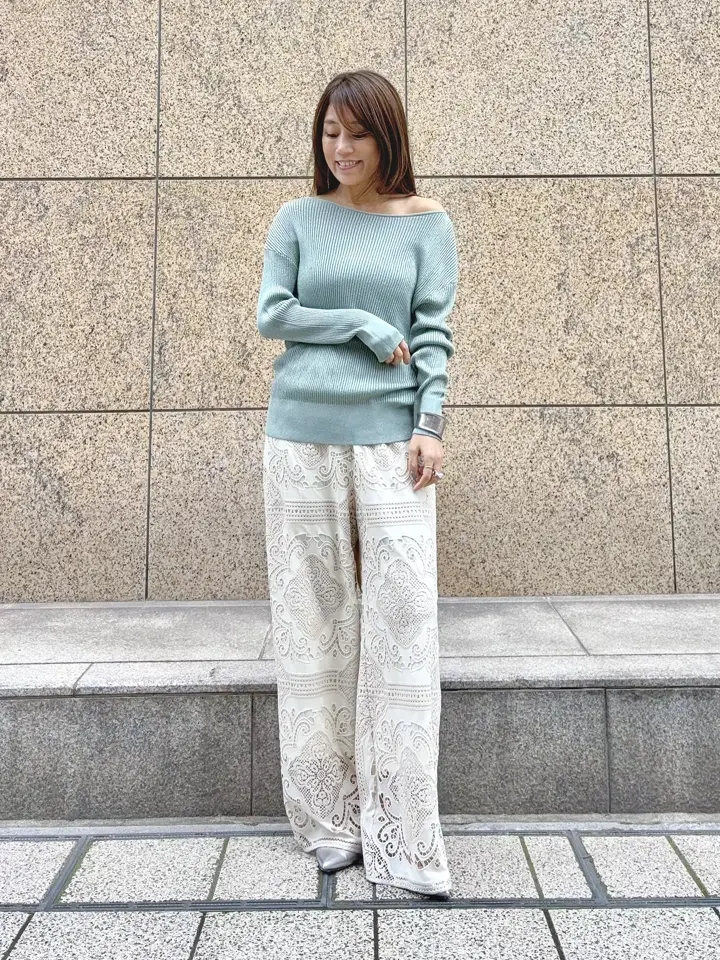 GRACE CONTINENTAL yukimi yonee コーディネート画像