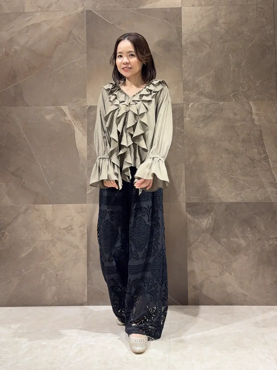 GRACE CONTINENTAL 穐山　香織 コーディネート画像