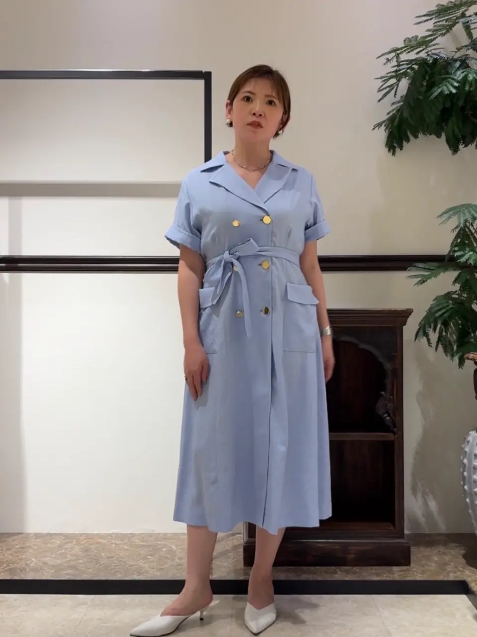 GRACE CONTINENTAL N.YURI コーディネート画像