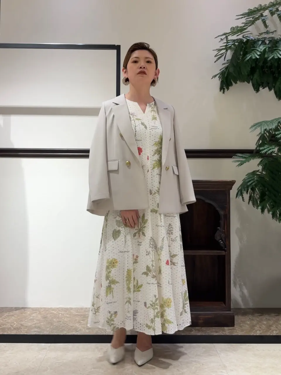 GRACE CONTINENTAL N.YURI コーディネート画像