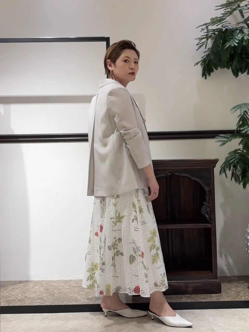 GRACE CONTINENTAL N.YURI コーディネート画像