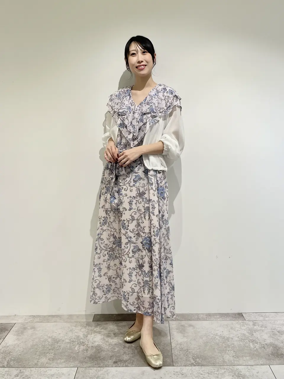 GRACE CONTINENTAL 端場 わかな コーディネート画像