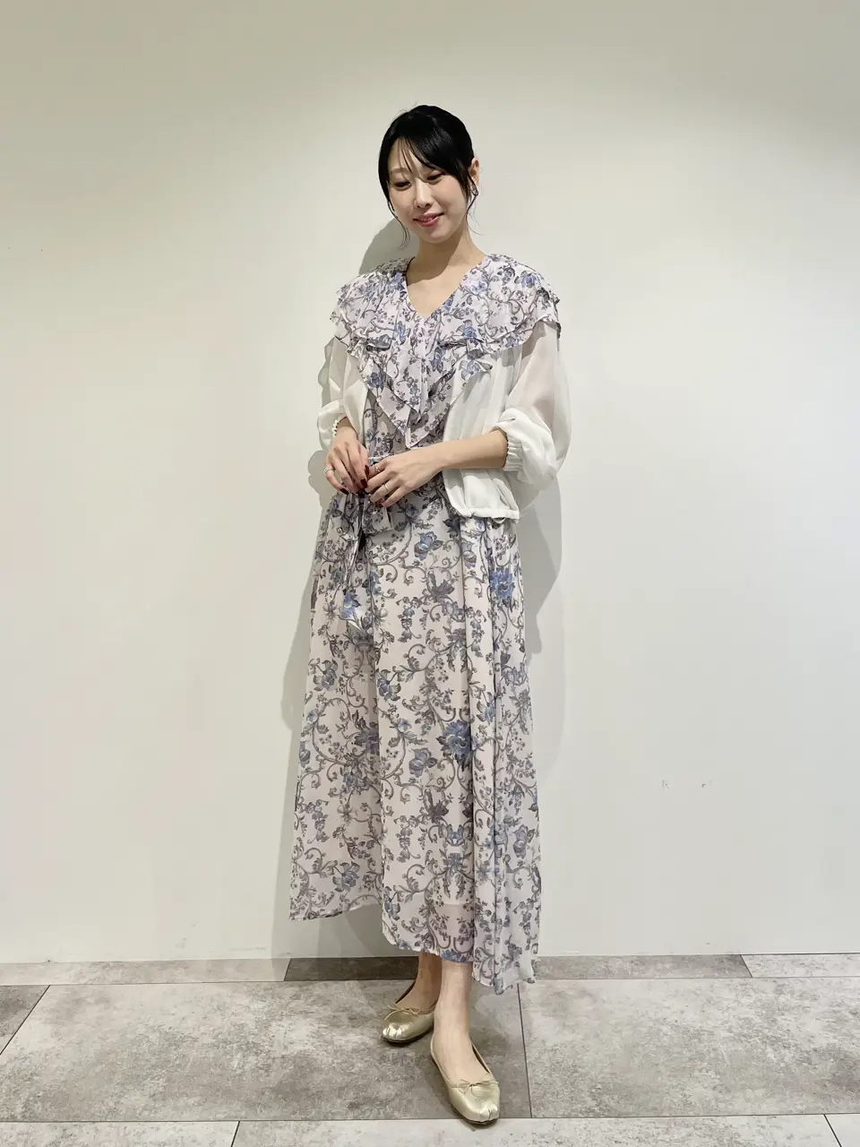 GRACE CONTINENTAL 端場 わかな コーディネート画像