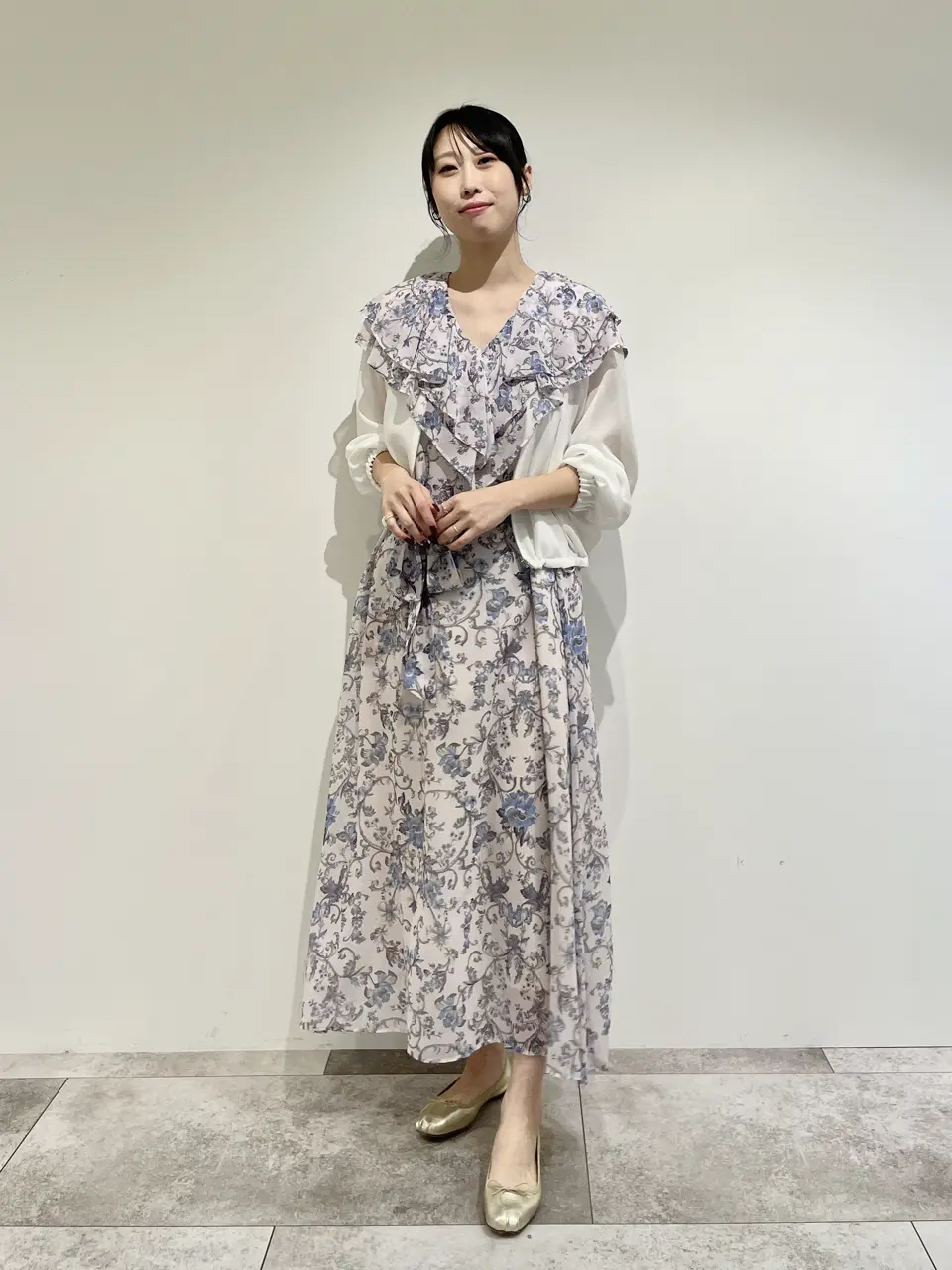 GRACE CONTINENTAL 端場 わかな コーディネート画像