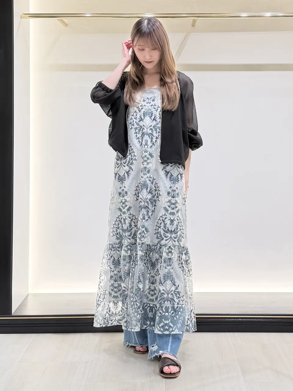 GRACE CONTINENTAL sa-ya コーディネート画像