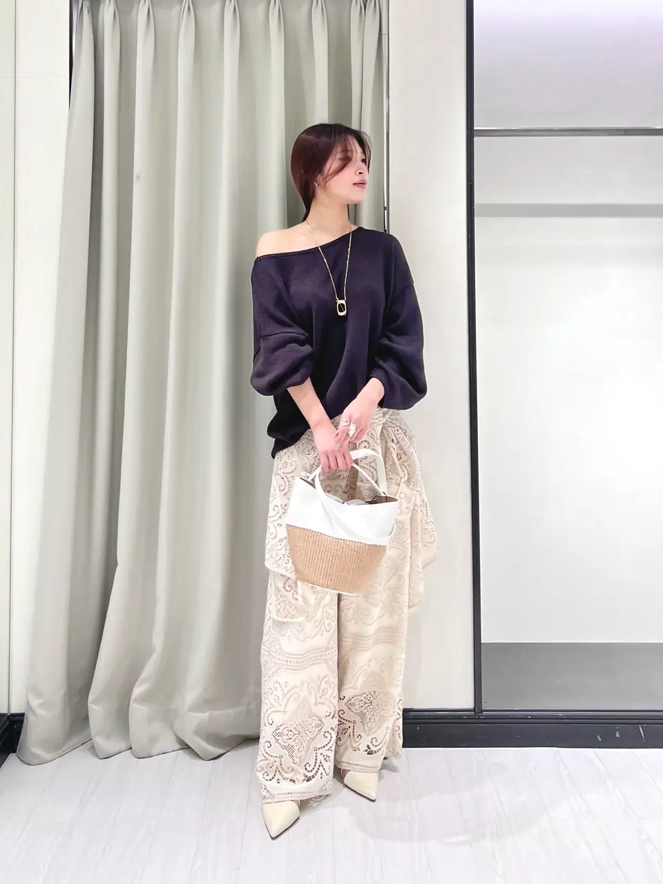 GRACE CONTINENTAL NORIA コーディネート画像