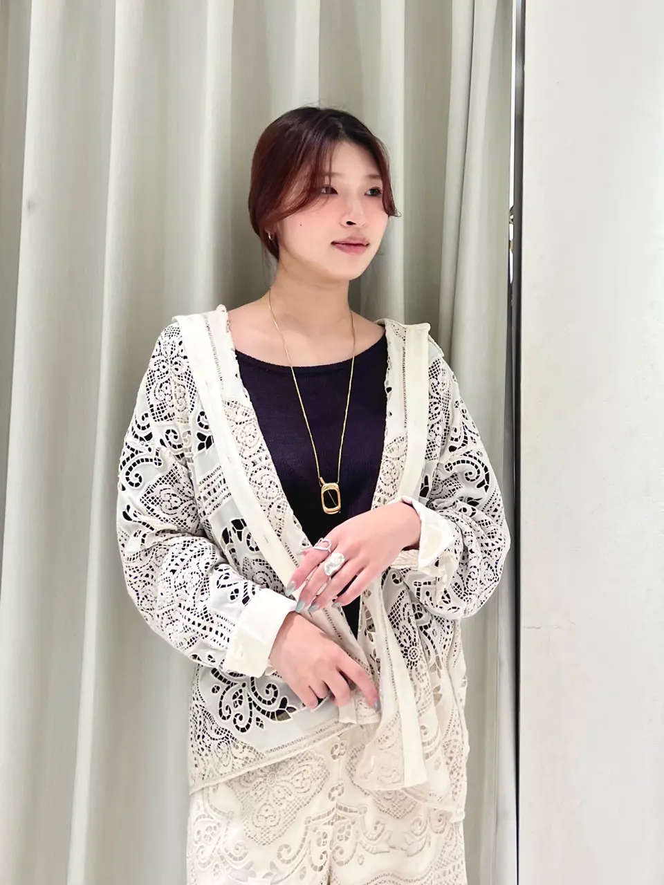 GRACE CONTINENTAL NORIA コーディネート画像