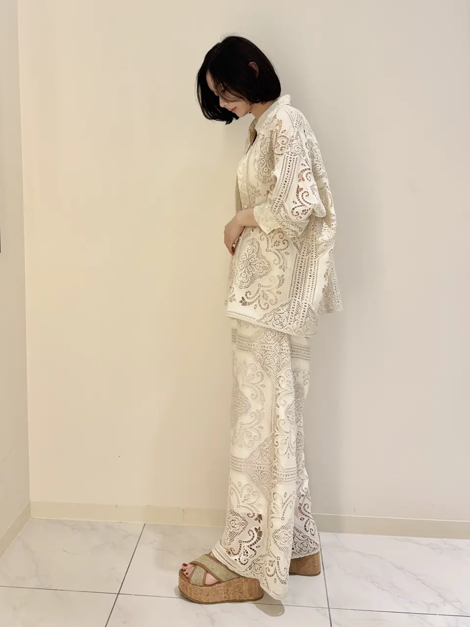 GRACE CONTINENTAL yumeno  コーディネート画像