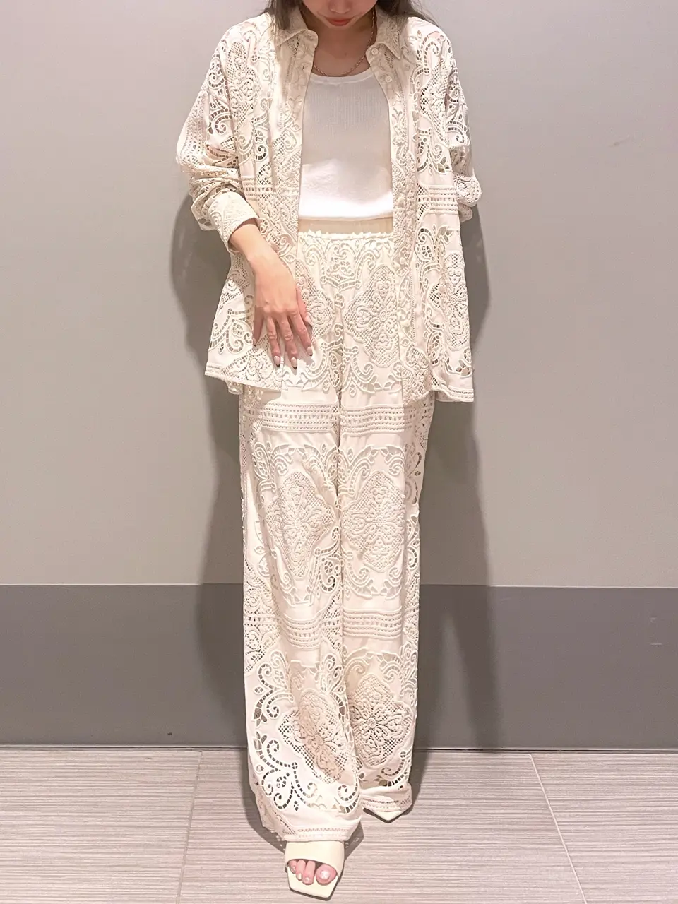 GRACE CONTINENTAL 細川　もなみ コーディネート画像