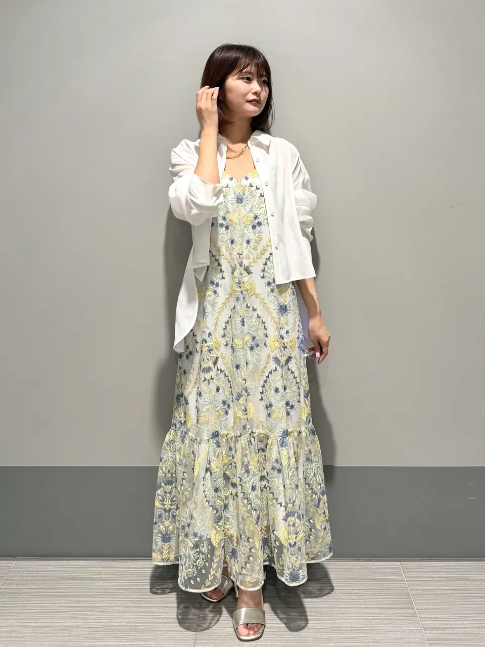 ドレス＆ストールセット！ プールヴー PourVous ドレススタイル 
