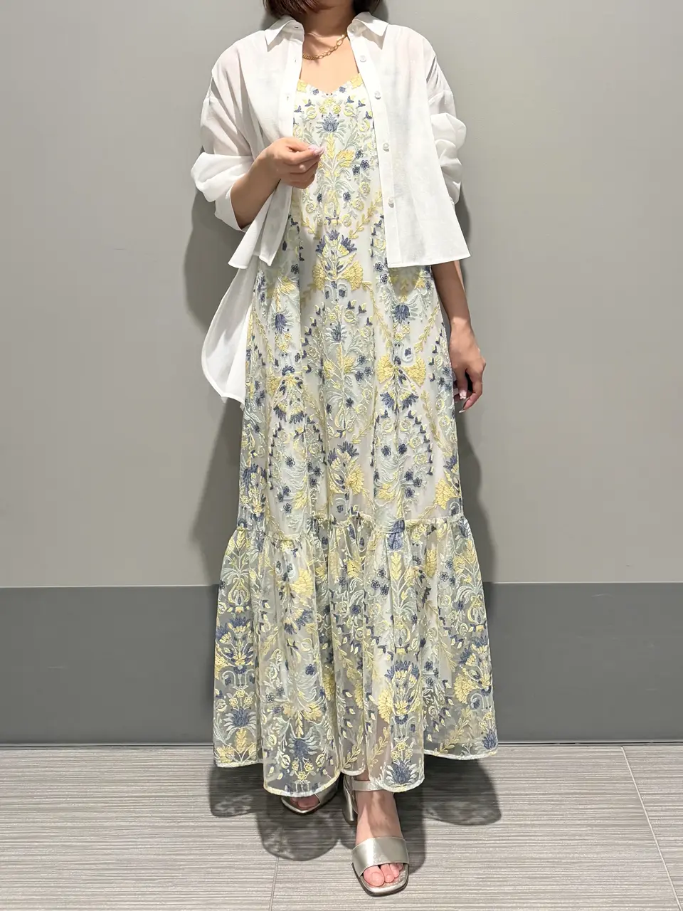 GRACE CONTINENTAL MORITA AI コーディネート画像