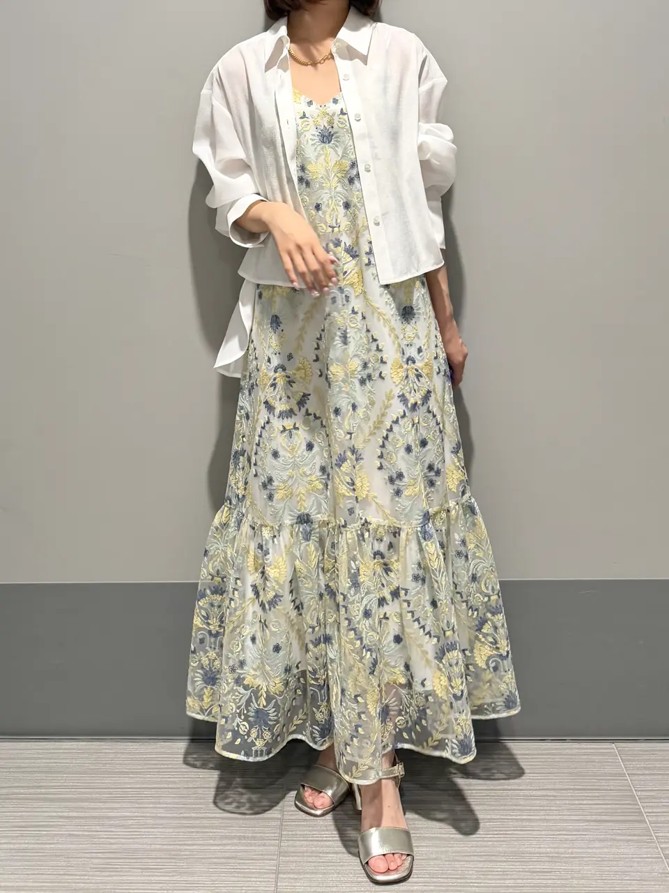 GRACE CONTINENTAL MORITA AI コーディネート画像