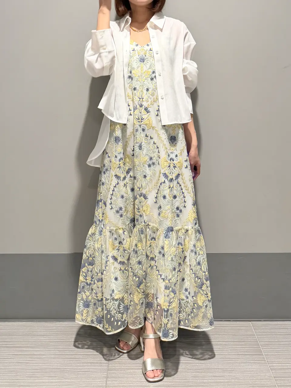 GRACE CONTINENTAL MORITA AI コーディネート画像