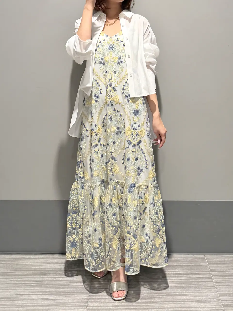 GRACE CONTINENTAL MORITA AI コーディネート画像