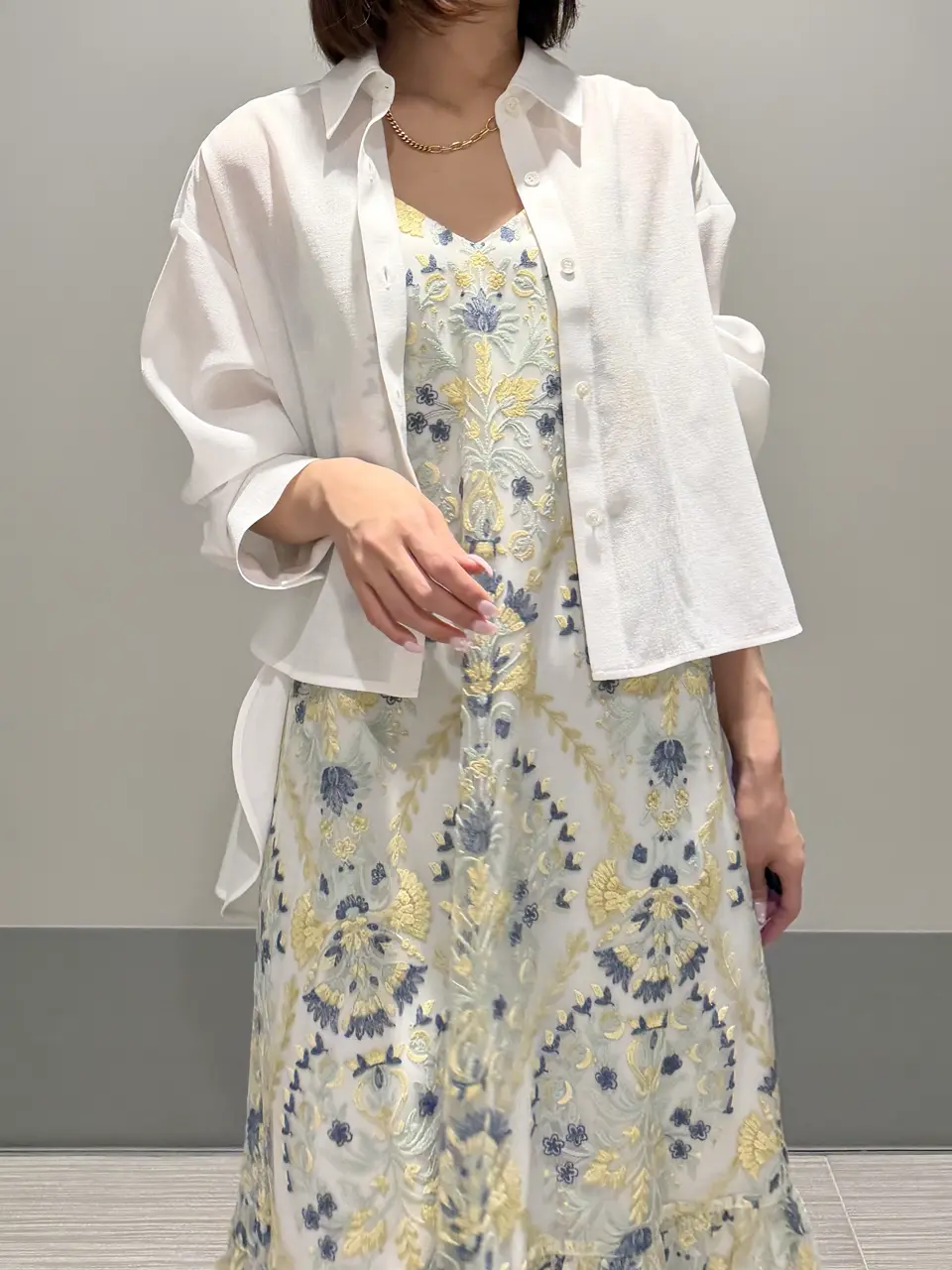 GRACE CONTINENTAL MORITA AI コーディネート画像