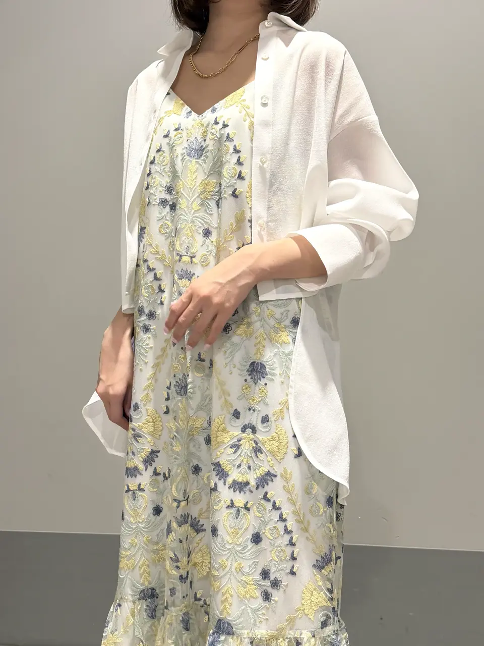 GRACE CONTINENTAL MORITA AI コーディネート画像