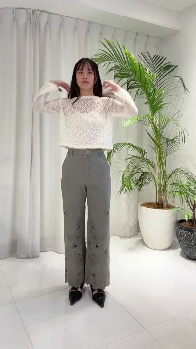 GRACE CONTINENTAL Hikaru Okada コーディネート画像