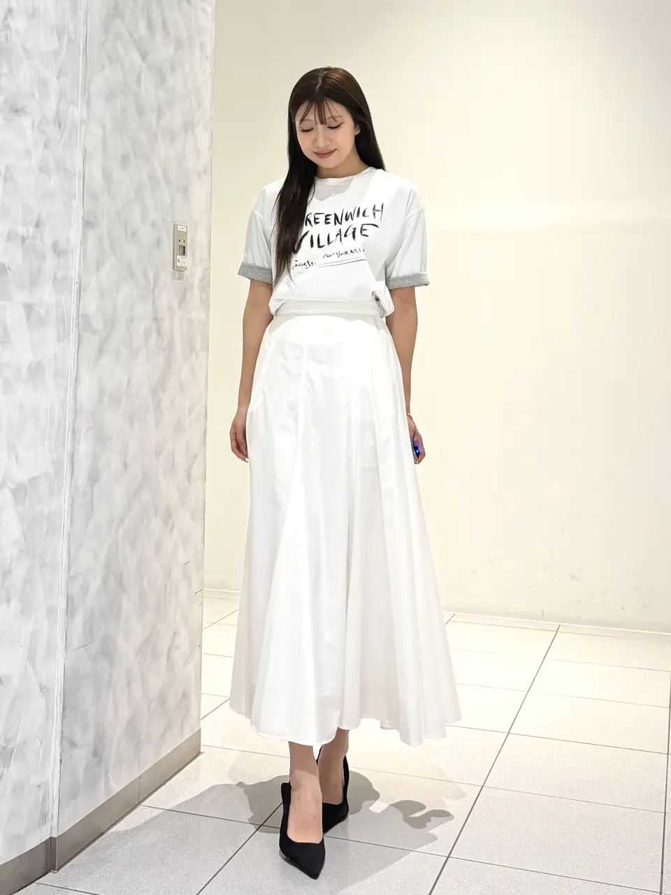 GRACE CONTINENTAL momo コーディネート画像